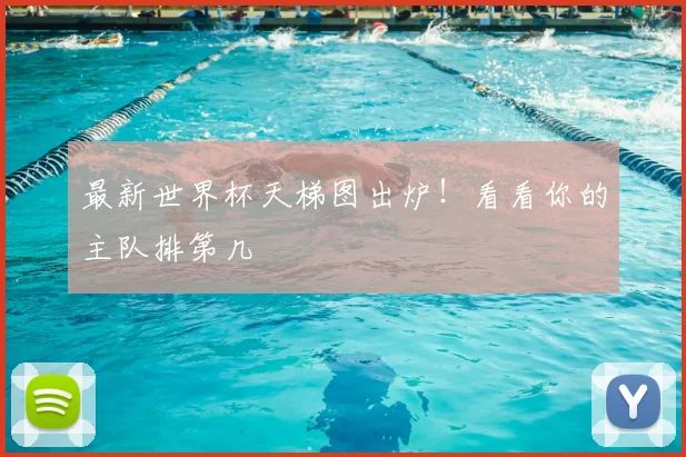 最新世界杯天梯图出炉！看看你的主队排第几