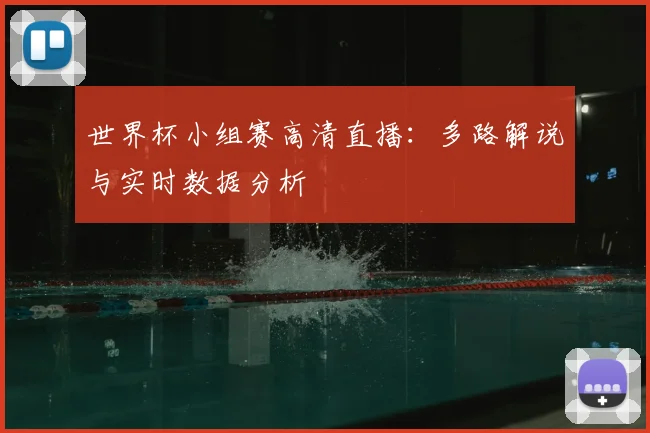 世界杯小组赛高清直播：多路解说与实时数据分析